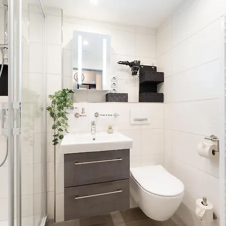 公寓 Strandappartements Am Leuchtturmweg Meerliebe *